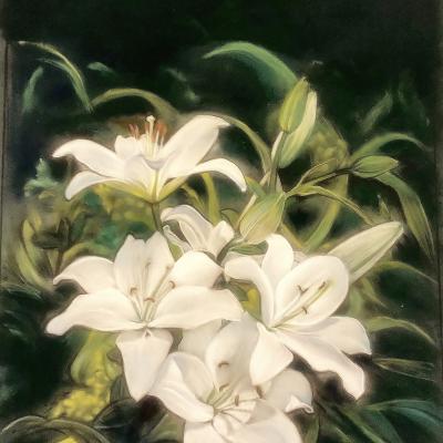 Pastel de Isabelle Auffret Frazer de V.